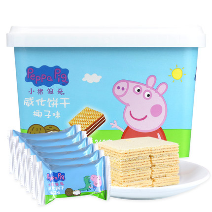 尊龙凯时人生就是搏·(中国)国际AG馆小猪佩奇威化饼干夹心小零食